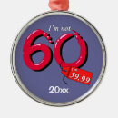 Search for 60th birthday ornaments Celebrations