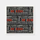 Search for be kind napkins Quote