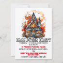 Recherche de happy halloween invitations Maison hantée