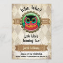 Search for owl 2nd birthday invitations Boy