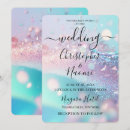 Search for iridescent wedding invitations Pink
