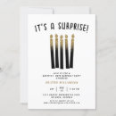 Search for black and gold glitter birthday invitations Fifty