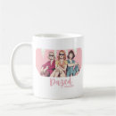 Search for retro women mugs Design