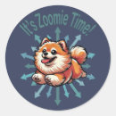Recherche de pomeranian autocollants Pomérien