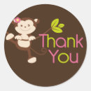 Search for monkey party stickers Thank you