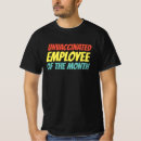Recherche de employé mois tshirts Non vacciné