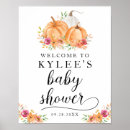 Search for pink baby shower welcome signs posters Pumpkins