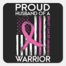 Search for breast cancer warrior stickers Husband