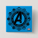 Search for mighty square buttons Super hero