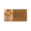 Search for african lion return address labels Wildlife