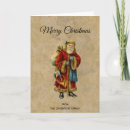 Search for old world christmas cards Red