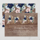 Search for blush and navy blue invitations Mother to be