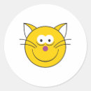 Search for kitty cat face stickers Funny