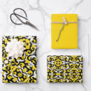 Search for black and yellow wrapping paper Plaid