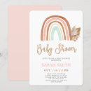 Search for boho rainbow baby girl shower invitations Pampas grass