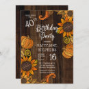 Search for rustic 40th birthday invitations Boho