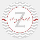 Search for grey chevron stickers Initial