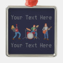 Search for rock and roll christmas decor Band