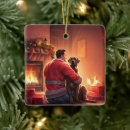 Search for first responder ornaments Dog