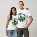 Search for st patricks day mens tshirts Dinosaur