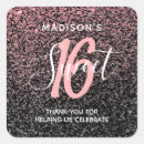 Search for glitter name stickers Blush pink