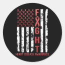 Search for heart disease awareness stickers Stroke
