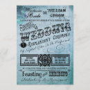 Search for blue and lavender wedding invitations Typography