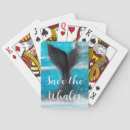 Recherche de baleines jeux de cartes Animal