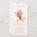 Search for funeral prayer with photo sympathy cards Floral