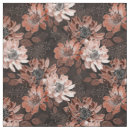 Search for dark brown fabric Flowers