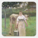 Search for cow farmer stickers Girl