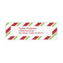 Search for diagonal return address labels Striped
