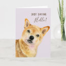 Search for just say hello cards Watercolor
