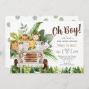 Recherche de oh safari baby shower garçon invitations Éléphant