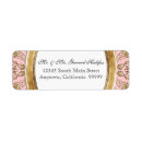 Search for black tie return address labels Gold