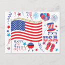 Search for red white blue stripes postcards Flag