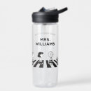 Search for teacher water bottles Charles schulz