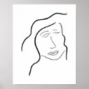 Search for abstract line drawings posters One line drawing