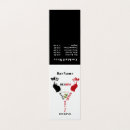 Search for menu business cards Bar
