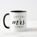 Recherche de future mariée tasses J'ai dit oui
