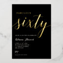 Search for six birthday invitations Black