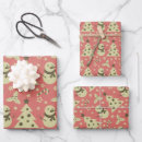 Search for retro style christmas wrapping paper Winter