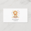 Search for lion business cards Daycare