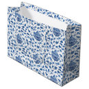 Search for chinoiserie gift bags Blue and white