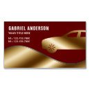 Search for luxury car business cards Transportation