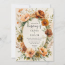 Search for abstract floral invitations Boho bohemian