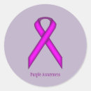 Search for alzheimers disease purple ribbon stickers Fibromyalgia