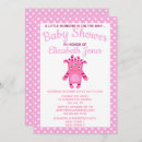 Recherche de monstre baby shower invitations Rose