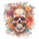 Search for mexican design stickers Sugar skulls