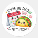 Search for taco tuesday stickers Food pun